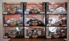 MAISTO 1/18 HARLEY DAVIDSON MOTORBIKE SOFT TAIL NIGHT TRAIN DUO GLIDE K MODEL