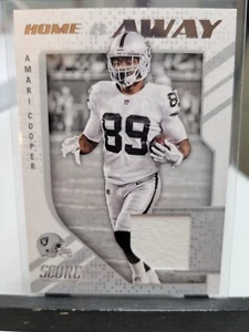 Amari Cooper Home & Away Relic 2018 Panini Score Football - Picture 1 of 2