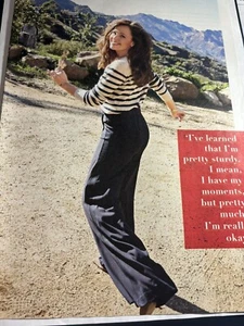 Jennifer Garner People Magazine Picture In Plastic Sleeve. 8 X 11 - Picture 1 of 6