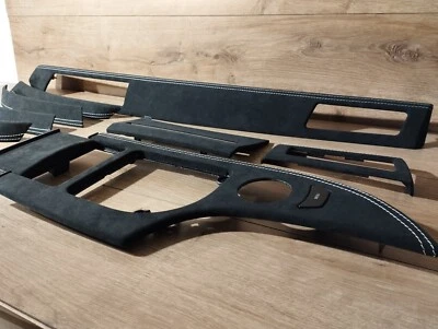 BMW E60 M5 2003-2007 NUEVO Kit de molduras cosidas blancas CCC M5 530 535 540 545 E61 Foto 1 de 4