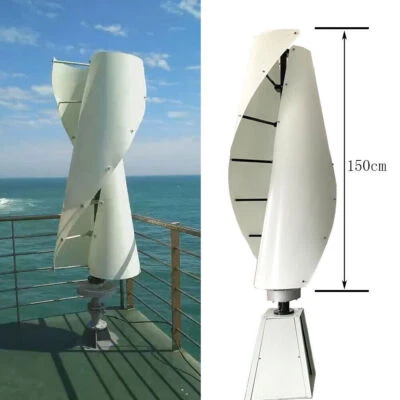 Vertikale Windkraftanlage 48V-220V Windturbine Komplettanlage Windgenerator 2KW  - Bild 1 von 4