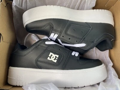 Dc Shoes Manteca 4 Platform FOAM Padded Women Sneaker Black White US 9 new - Image 1 of 4