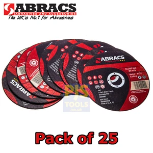 25 x Abracs 125mm x 1mm Profi Metall Inox Dünn Trennscheiben - Bild 1 von 2