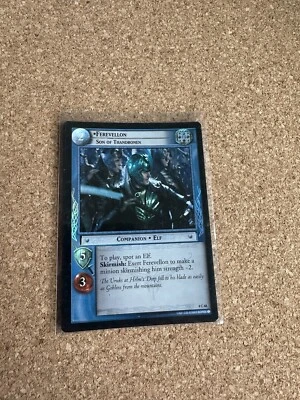 Lord Of The Rings Trading Card Game Rare FOIL Card Ferevellon, Son of Thandronen - Image 1 of 3