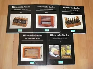 Historical Radios, Chronicle in Words and Pictures,Complete Volumes 1-5 perfect - Bild 1 von 23