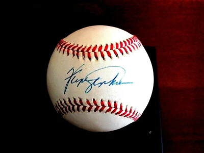 FERGIE JENKINS FURGUSON HOF CUBS RANGERS SIGNED AUTO VINTAGE ONL BASEBALL JSA - Image 1 of 3