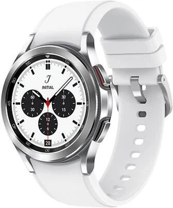 Samsung Galaxy Watch4 Classic 42mm SM-R885 4G LTE GPS Stainless Steel Silver - Afbeelding 1 van 12