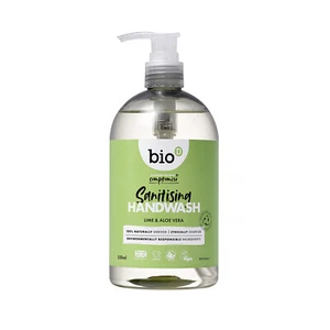 Bio-D Lime & Aloe Vera Hand Wash - 500ml - Picture 1 of 1