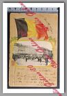 Postcard Belgium Brussels Place Rogier M.marcovici Circulated 1904 Animated Rare