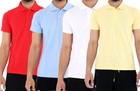 Boys Girls kids Plain Polo Tee T-Shirt School Shirts Uniform PE Top Gym Tops