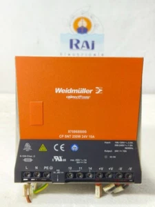 MODULO ALIMENTAZIONE WEIDMULLER CONNECT POWER 8708680000 CP SNT 250W 24V DC 10A - Foto 1 di 8