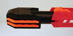 3D-gedruckte solide Kintsukuroi Maulkorb Bremse für Nerf Centurion Dart Pistole Blaster - Bild 1 von 9