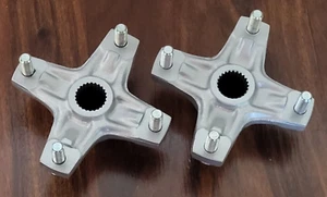 BUJES DE RUEDA TRASEROS ESTRECHOS HONDA TRX 300EX 400EX 400X 450R 450ER, PLATEADOS 1993-2014 - Imagen 1 de 3