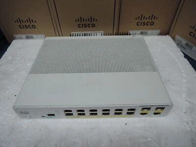 Cisco WS-C2960C-12PC-L 2960C 12 port POE switch . 90 Day's wrt . Real time - Image 1 of 4