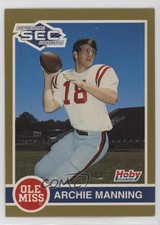 1991 Hoby Stars of the SEC Sample Archie Manning