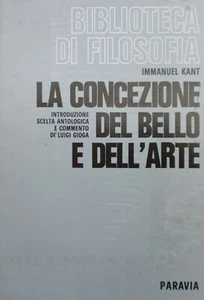 Die Vorstellung von Schönen und Kunst. Kant Paravia 1975 Kant, Immanuel 1975 - Bild 1 von 1