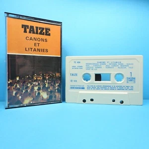 🎧 MC - TAIZÉ - Canons Et Litanies * JACQUES BERTHIER * Kassette Cassette * 1978 - Bild 1 von 7