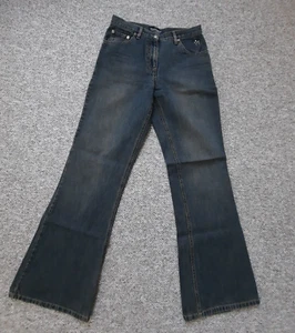 Donaldson Damen Jeans Bootcut 100% Cotton Blau Gr. W28 Länge 102 cm - Bild 1 von 4