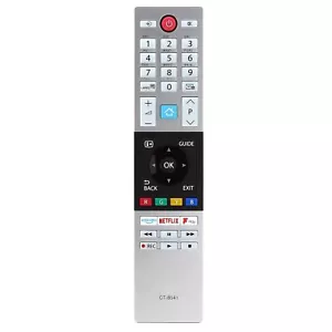 CT-8541 FOR TOSHIBA TV REMOTE CONTROL REPLACEMENT NETFLIX + PRIME BUTTONS SMART - Picture 1 of 3