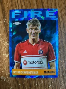 2024 Topps Chrome MLS Sapphire Bastian Schweinsteiger 1964 Football #64T-18 - Picture 1 of 2