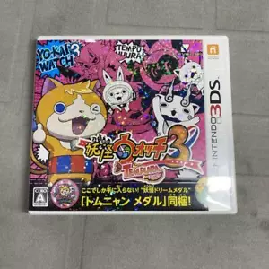 Yo-kai Watch 3 Tempra (no benefit) Nintendo 3DS Video Game With Box - Picture 1 of 3