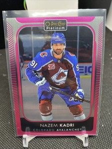 2021-22 O-Pee-Chee OPC Platinum Base Matte Pink #97 Nazem Kadri