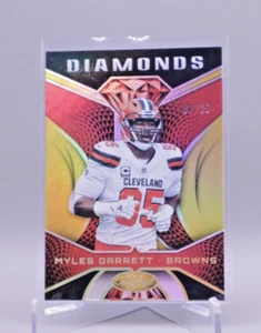 2019 Panini Certified MYLES GARRETT DIAMONDS INSERT 08/25 - K068 - Picture 1 of 2