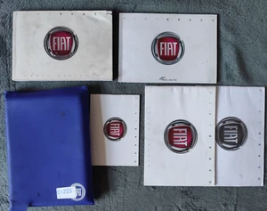 GENUINE FIAT BRAVO 2007-2014 OWNERS MANUAL HANDBOOK WALLET PACK C-215 - Picture 1 of 4