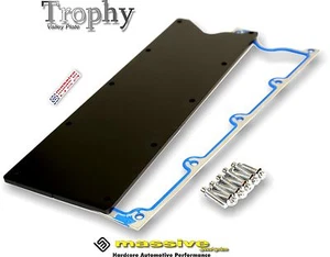Massive Valley Plate Cover LS1 LSX Camaro Corvette Firebird 5.7 Gen III Solid PR - Picture 1 of 5