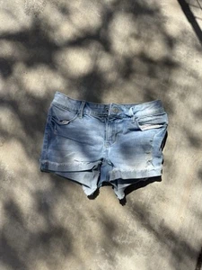 So Girls Distressed Shorts Cuffed- Size 10 Great Condition - Picture 1 of 3