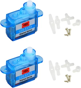 Shanghai 2 Stück GH-S37D 3,7G Mini Digital Servo Super Light 3,6-4,8 V Micro Coreless - Bild 1 von 12