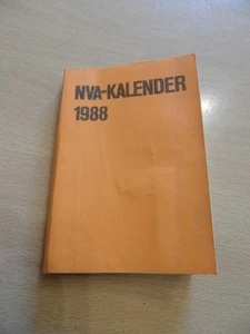 Original DDR NVA Kalender 1988 Militärverlag der DDR gebraucht gut erhalten - Bild 1 von 6