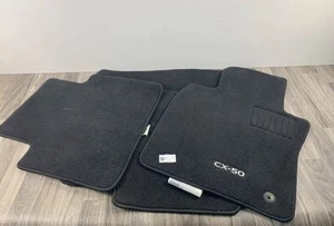 Mazda CX-50 2022 23 24 Black Carpet Floor Mats 4pc Set OE - Foto 1 di 12