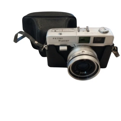 Cámara fotográfica manual Petri Racer 35 mm con lente 2,8 45 mm + estuche original Foto 1 de 4