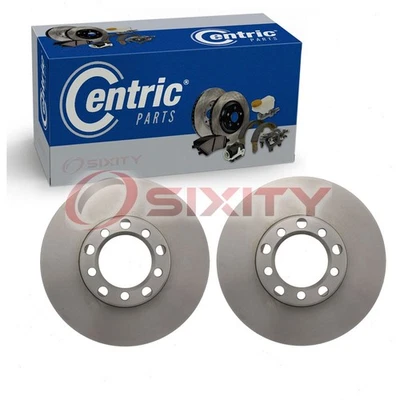 2 rotores de freno de disco delanteros centrados para Mercedes-Benz 380SL xz 1981-1985 Foto 1 de 4
