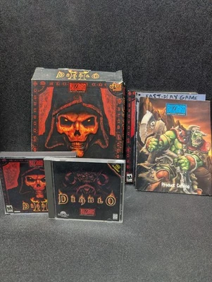 Diablo II (Blizzard, 2000) CD-ROM BIG BOX Complete Includes Poster - Image 1 of 4
