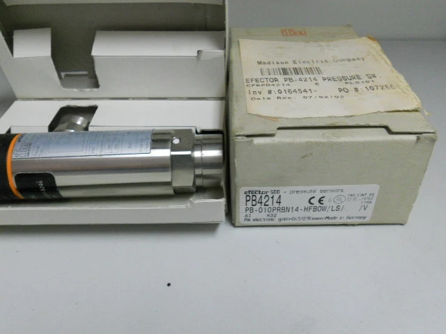 EFECTOR PB4214 NEW PRESSURE SENSOR  PB4214 - Image 1 of 1