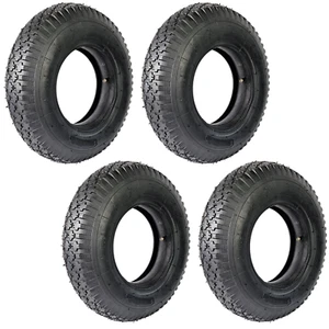 4x Schubkarre Reifen mit Schlauch 4.80/4.00-8 Ersatzreifen Mantel Reifen HERO - Bild 1 von 14