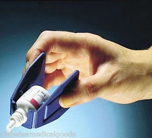 AUTOSQUEEZE Eye Drop Bottle Assister Squeezer Arthritis Medical Disability Aid