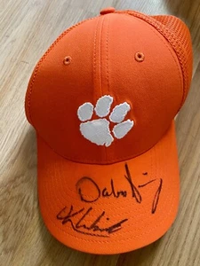 Dabo Swinney & Cade Klubnik Autograph signed Clemson Tigers Hat JSA - Picture 1 of 2