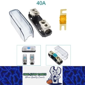 AFS Mini ANL Inline Fuse Holder with Bolt On 40Amp Fuse Supplied Fuse Holder - Picture 1 of 5