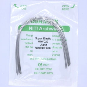10pc/Pack Dental Orthodontic Super Elastic Rectangular Niti Natural Arch Wire - Picture 1 of 28