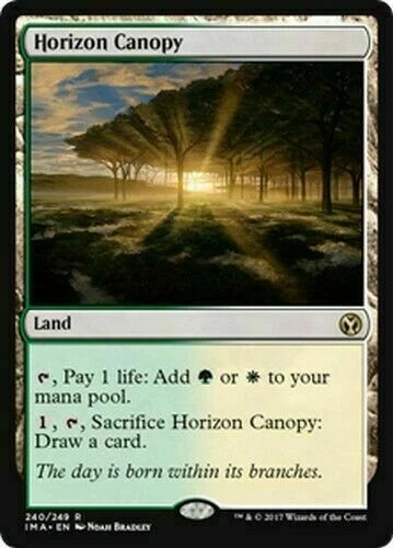 Magic The Gathering:   HORIZON CANOPY, Iconic Masters Rare-NM - Image 1 of 1