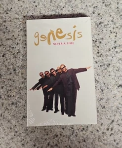 Genesis - Never A Time Cassette Single SEALED Atlantic VTG - Picture 1 of 4