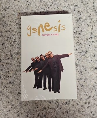 Genesis - Never A Time Cassette Single SEALED Atlantic VTG  - Image 1 of 4