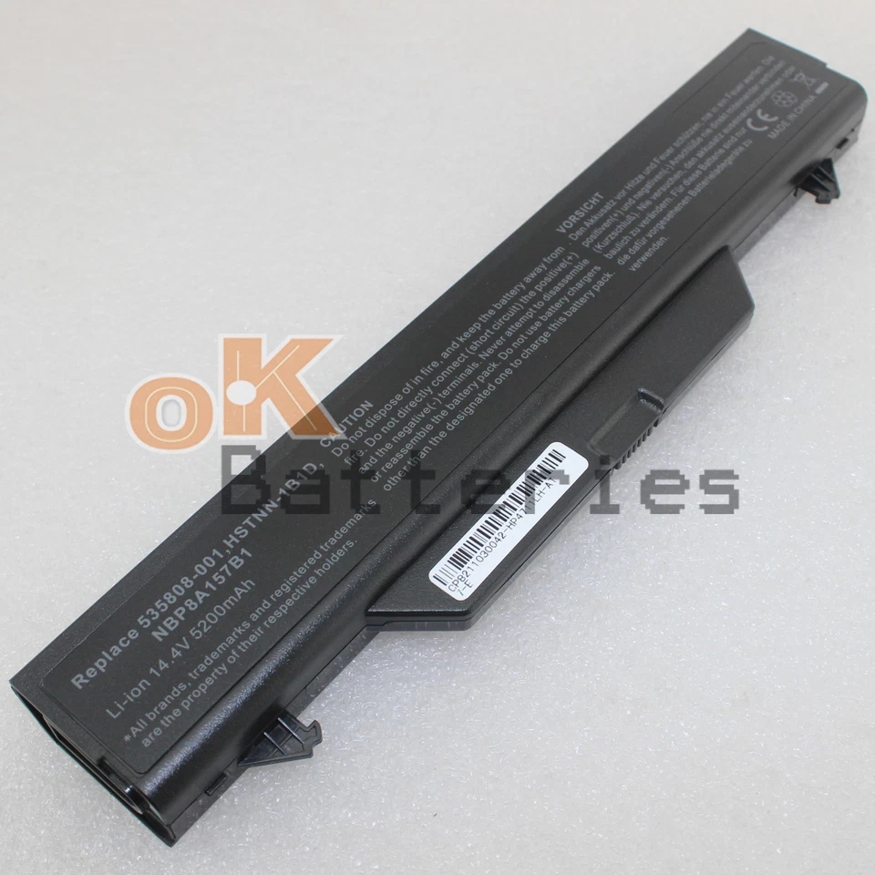 8Cell 5200mah Battery For HP ProBook 4720s/CT ZZ08 NZ375AA HSTNN-W79C-7 NEW - Image 1 of 4