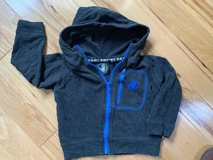 BODY GLOVE Hooded Cotton/Poly Zip Front Lightweight Jacket Sz 3T Toddler - Picture 1 of 4