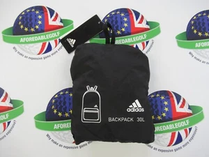 adidas packable black backpack - Picture 1 of 2