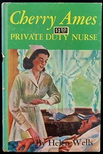 1946 Cherry Ames Private Duty Nurse Helen Wells HC 7 Vintage - Bild 1 von 10