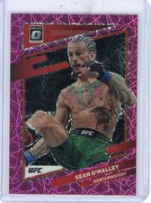 2022 Panini Donruss Optic UFC Sean O’Malley Pink Velocity Prizm /79 Champion 